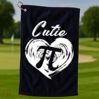 Cutie Pi 3.14 Golf Towel thumb 1