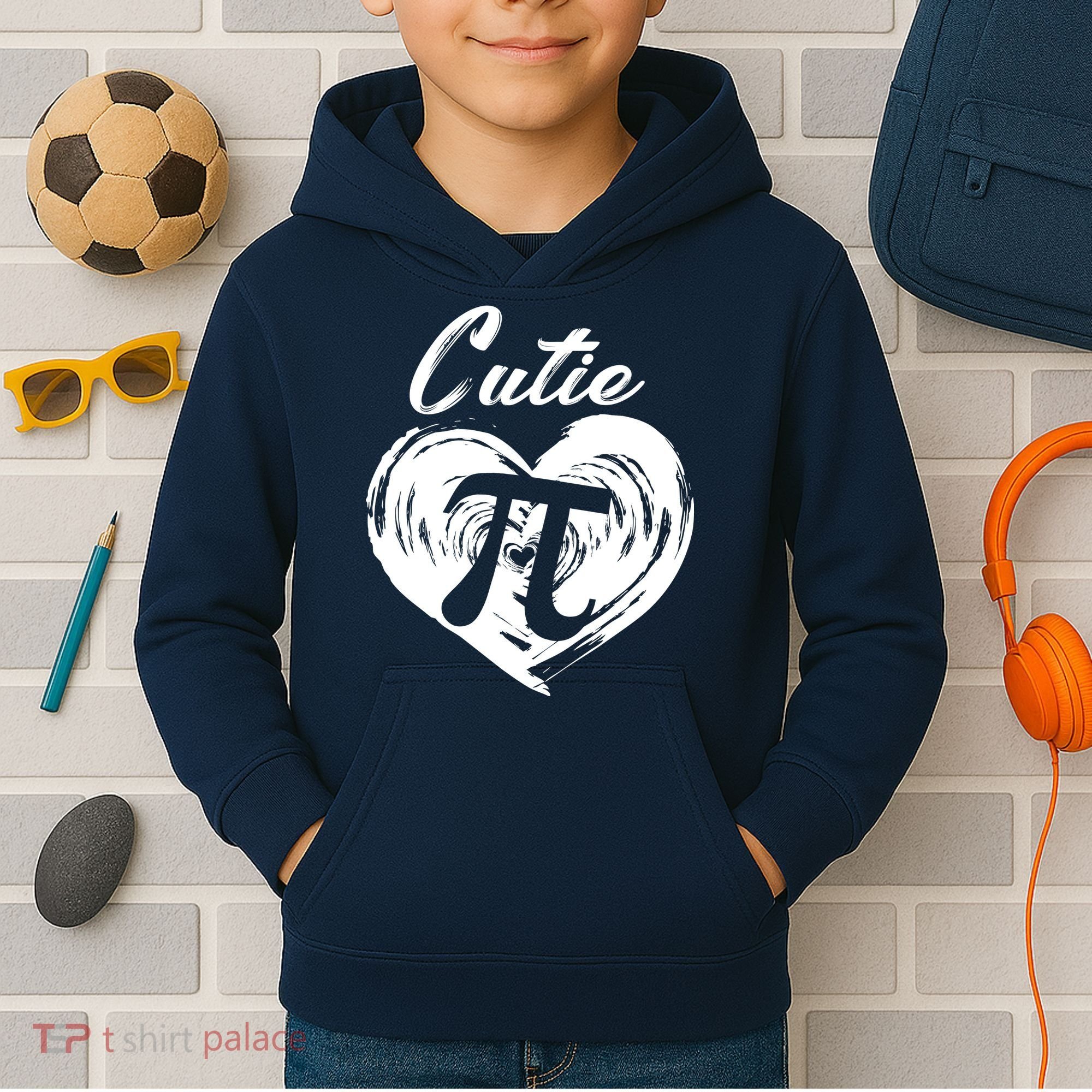 Cutie Pi 3.14 Kids Hoodie