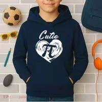 Cutie Pi 3.14 Kids Hoodie thumb 2