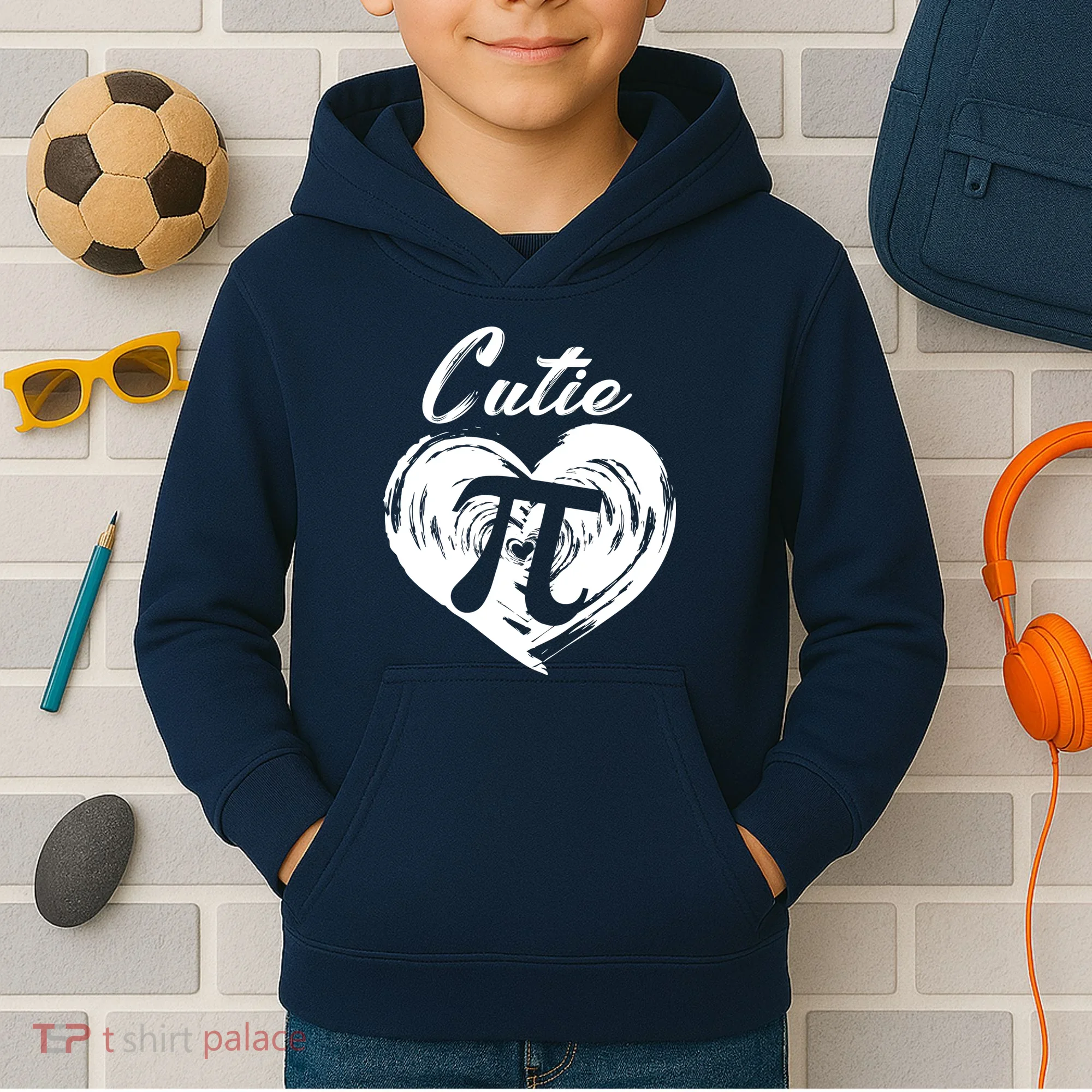 Cutie Pi 3.14 Kids Hoodie