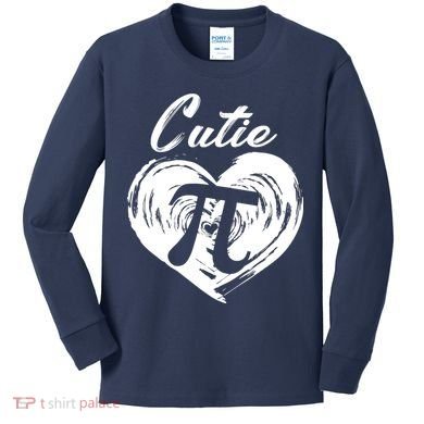 Cutie Pi 3.14 Kids Long Sleeve Shirt
