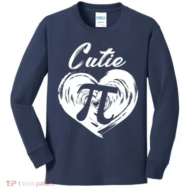 Cutie Pi 3.14 Kids Long Sleeve Shirt