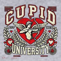 Cupid U.N.I.V.E.R.S.I.T.Y Valentine Theme Women's Sweatshirt thumb 2