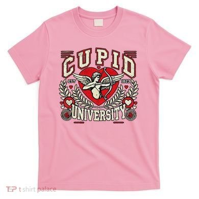 Cupid U.N.I.V.E.R.S.I.T.Y Valentine Theme T-Shirt