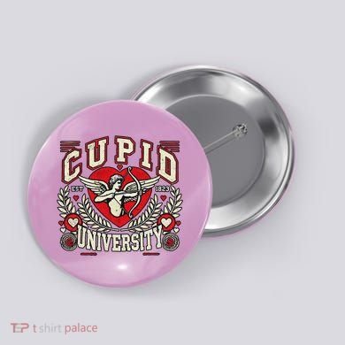 Cupid U.N.I.V.E.R.S.I.T.Y Valentine Theme Button
