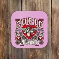 Cupid U.N.I.V.E.R.S.I.T.Y Valentine Theme Coaster thumb 0