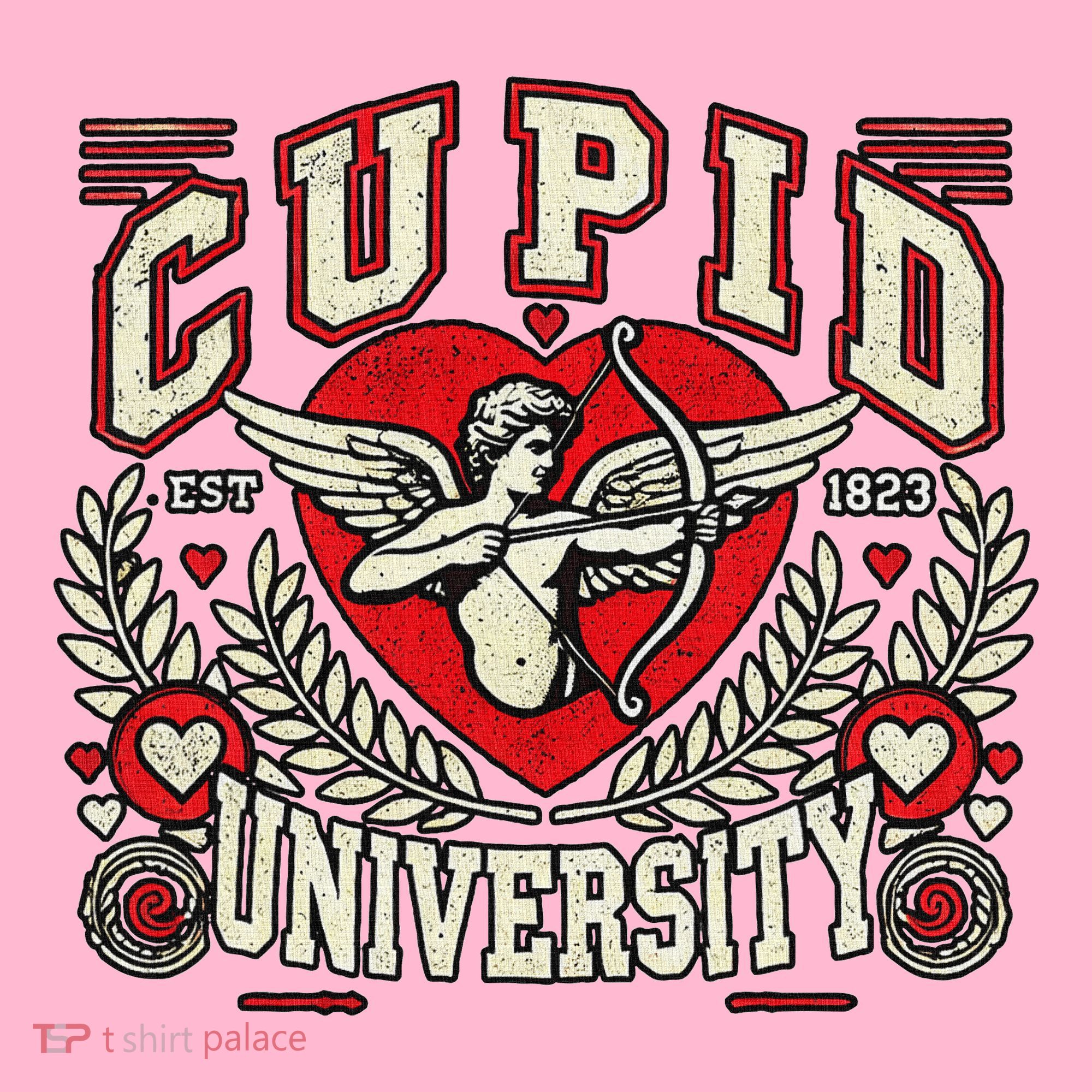 Cupid U.N.I.V.E.R.S.I.T.Y Valentine Theme Coaster