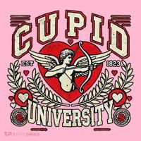 Cupid U.N.I.V.E.R.S.I.T.Y Valentine Theme Baby Bodysuit thumb 2