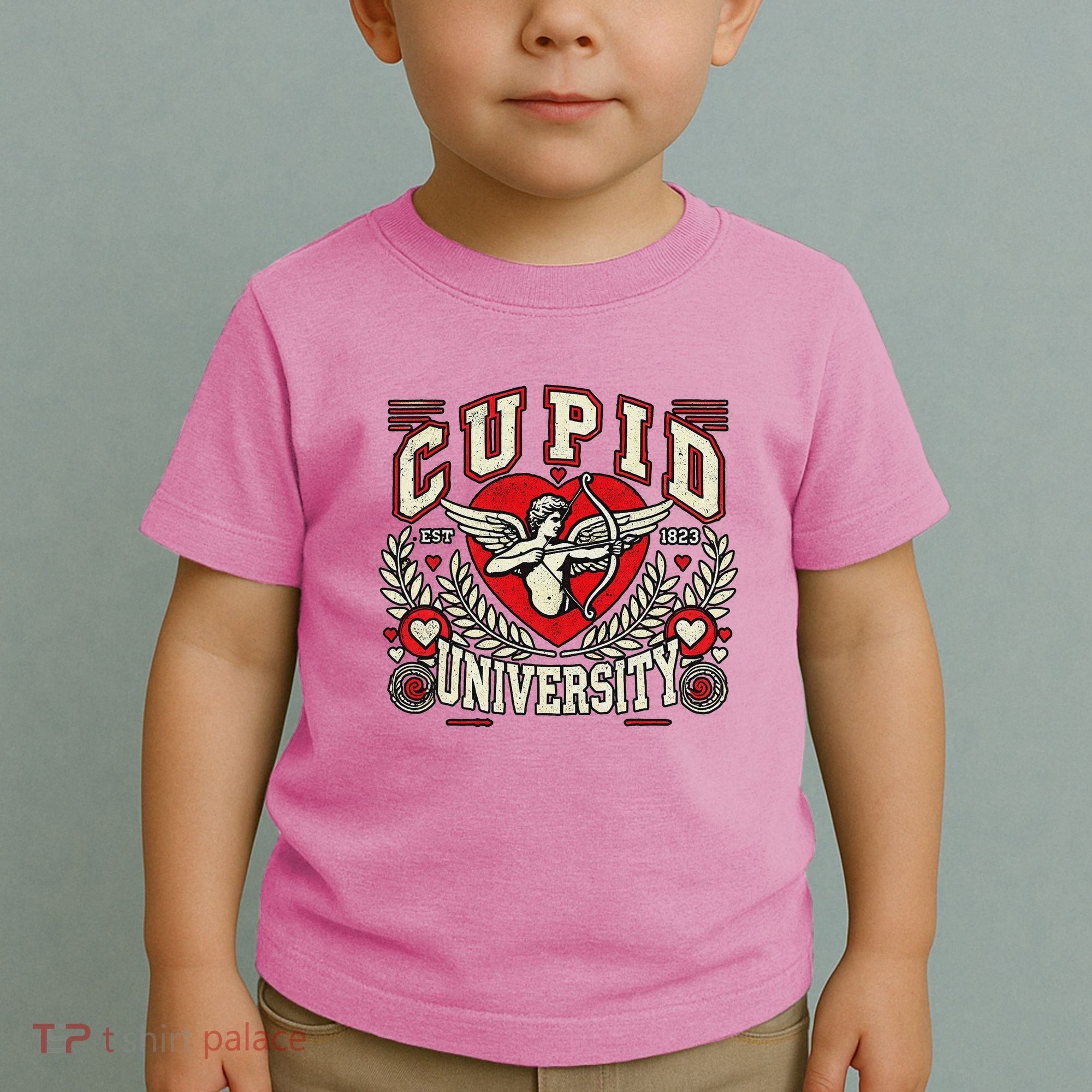 Cupid U.N.I.V.E.R.S.I.T.Y Valentine Theme Toddler T-Shirt