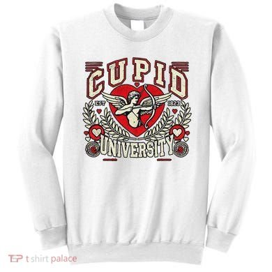 Cupid U.N.I.V.E.R.S.I.T.Y Valentine Theme Sweatshirt