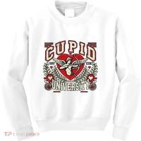 Cupid U.N.I.V.E.R.S.I.T.Y Valentine Theme Kids Sweatshirt thumb 0