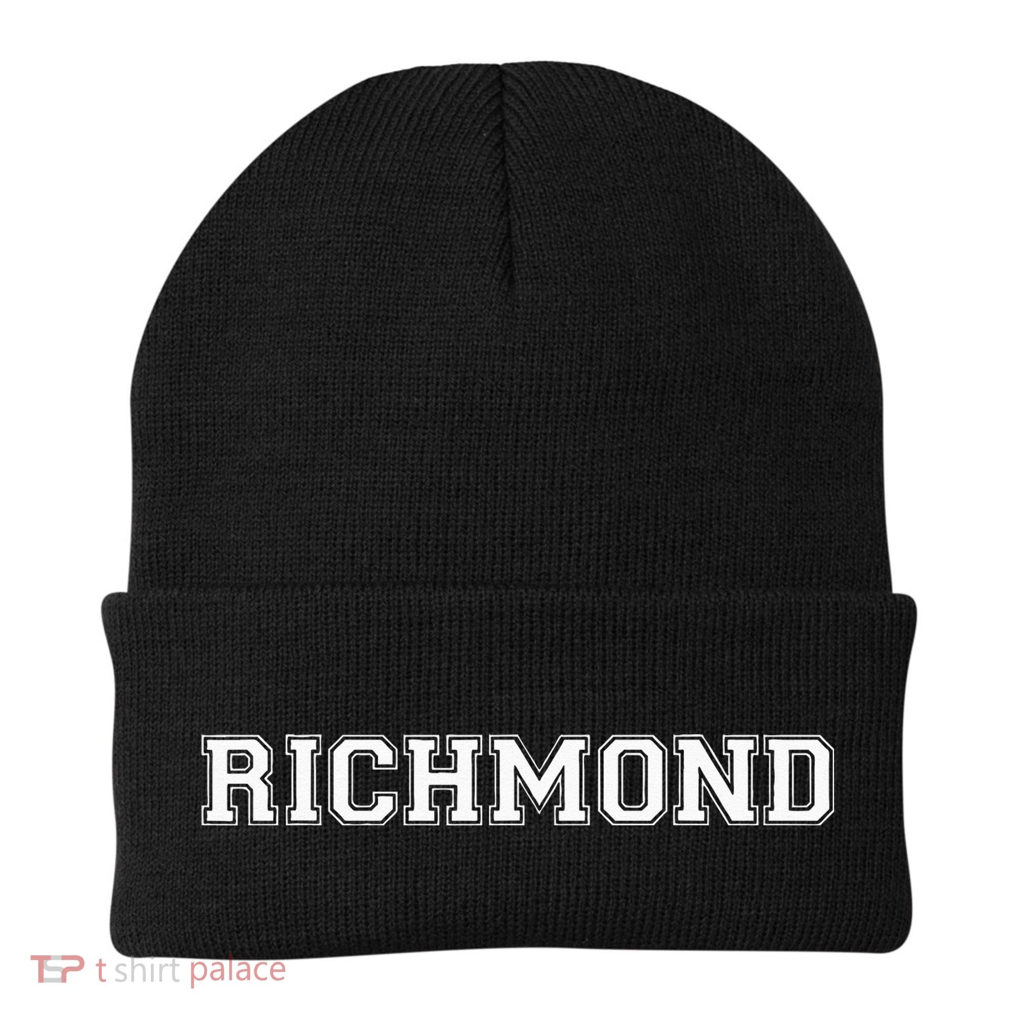 College University Varsity Style Richmond Virginia VI State Beanie