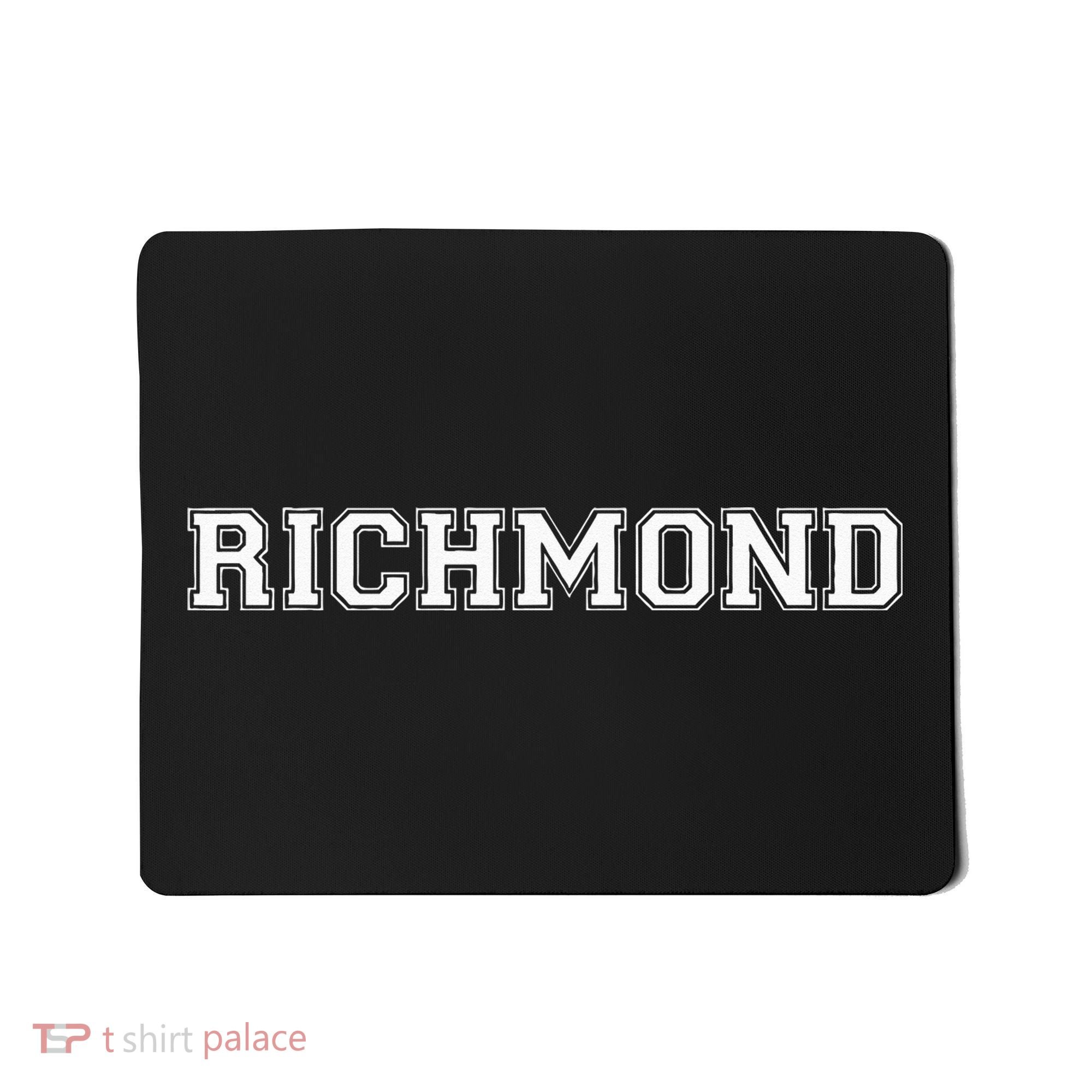 College University Varsity Style Richmond Virginia VI State Mousepad