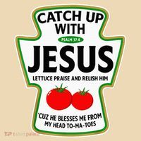 Catch Up With Jesus Tote Bag thumb 4