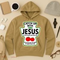 Catch Up With Jesus Hoodie thumb 3