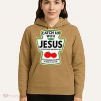 Catch Up With Jesus Hoodie thumb 5