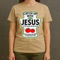 Catch Up With Jesus T-Shirt thumb 4