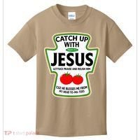Catch Up With Jesus Kids T-Shirt thumb 0