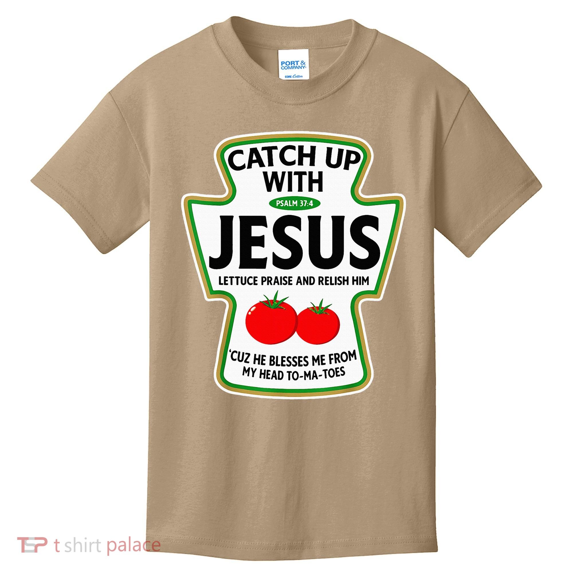 Catch Up With Jesus Kids T-Shirt