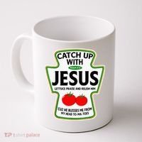 Catch Up With Jesus Coffee Mug thumb 0