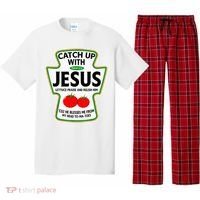 Catch Up With Jesus Pajama Set thumb 0