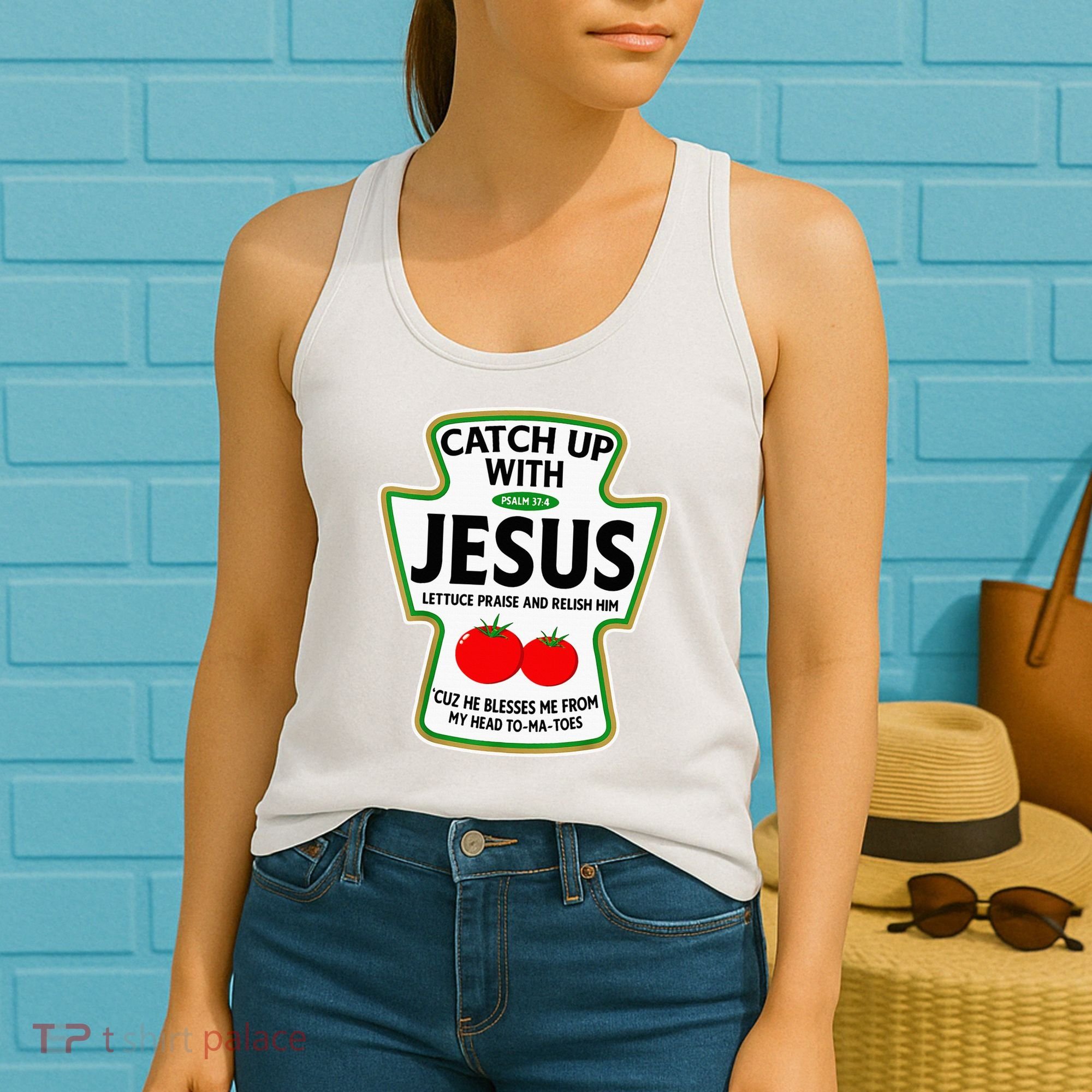Catch Up With Jesus Women's Tank Top