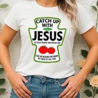 Catch Up With Jesus Women's T-Shirt thumb 2