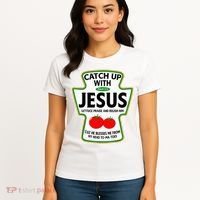 Catch Up With Jesus Women's T-Shirt thumb 4