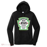 Catch Up With Jesus Funny Christian Faith Women's Hoodie thumb 0