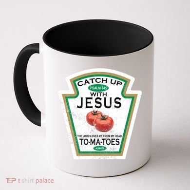 Catch Up With Jesus Vintage Coffee Mug