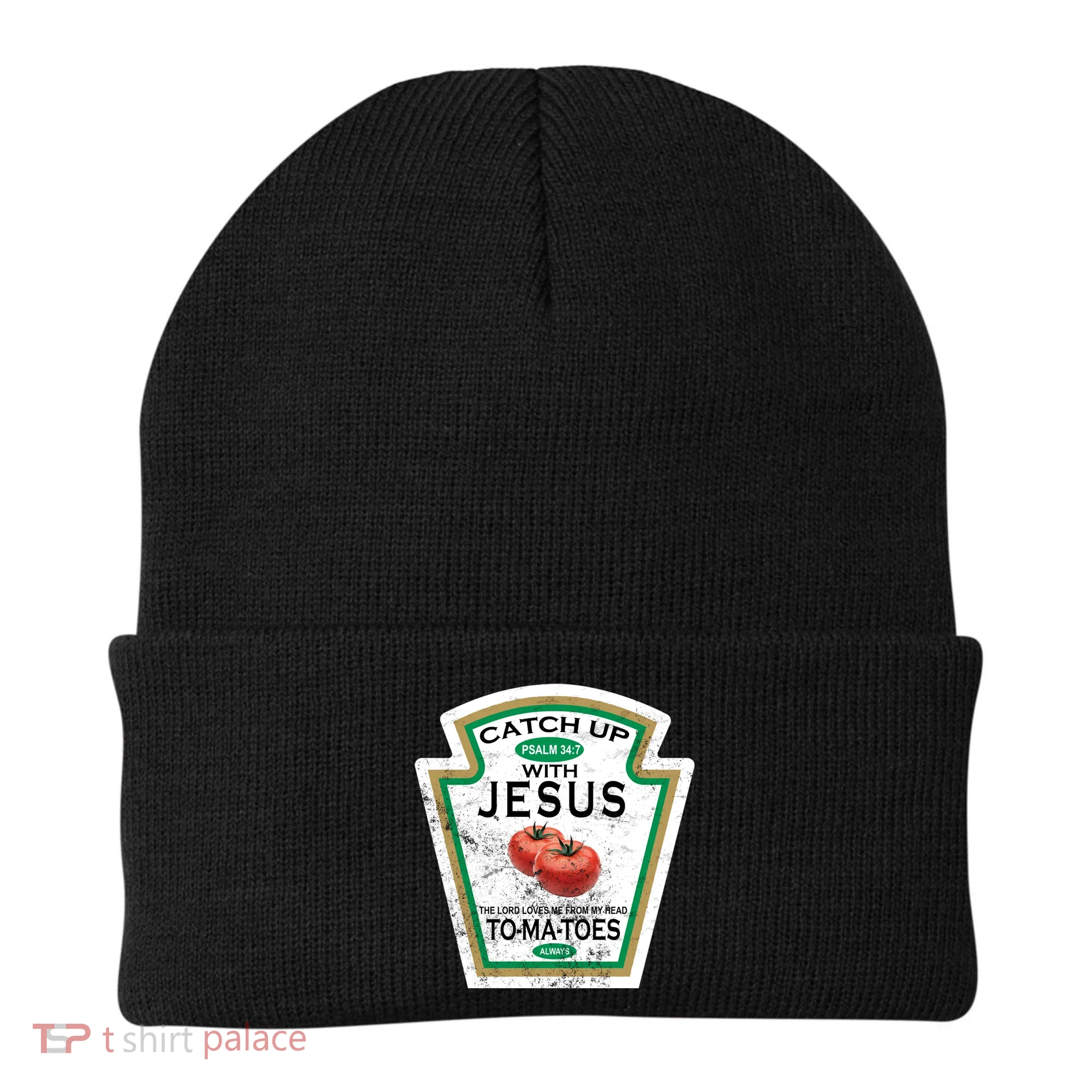 Catch Up With Jesus Vintage Beanie