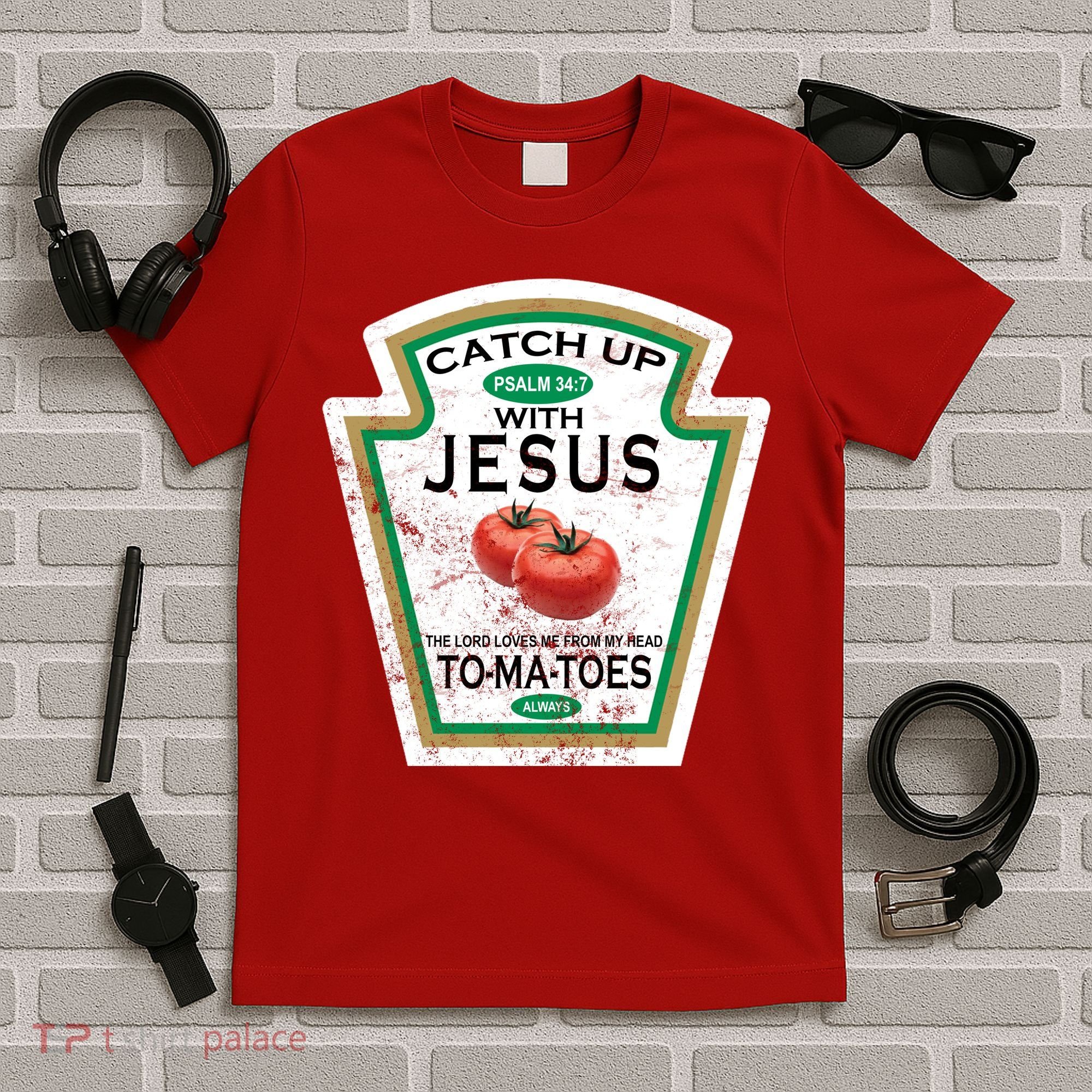 Catch Up With Jesus Vintage T-Shirt