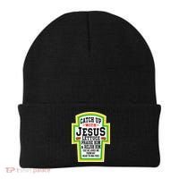 Catch Up With Jesus He Loves Me From My Head To-Ma-Toes Beanie thumb 0