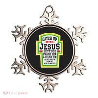Catch Up With Jesus He Loves Me From My Head To-Ma-Toes Ornament thumb 0