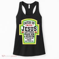 Catch Up With Jesus He Loves Me From My Head To-Ma-Toes Women's Tank Top thumb 0