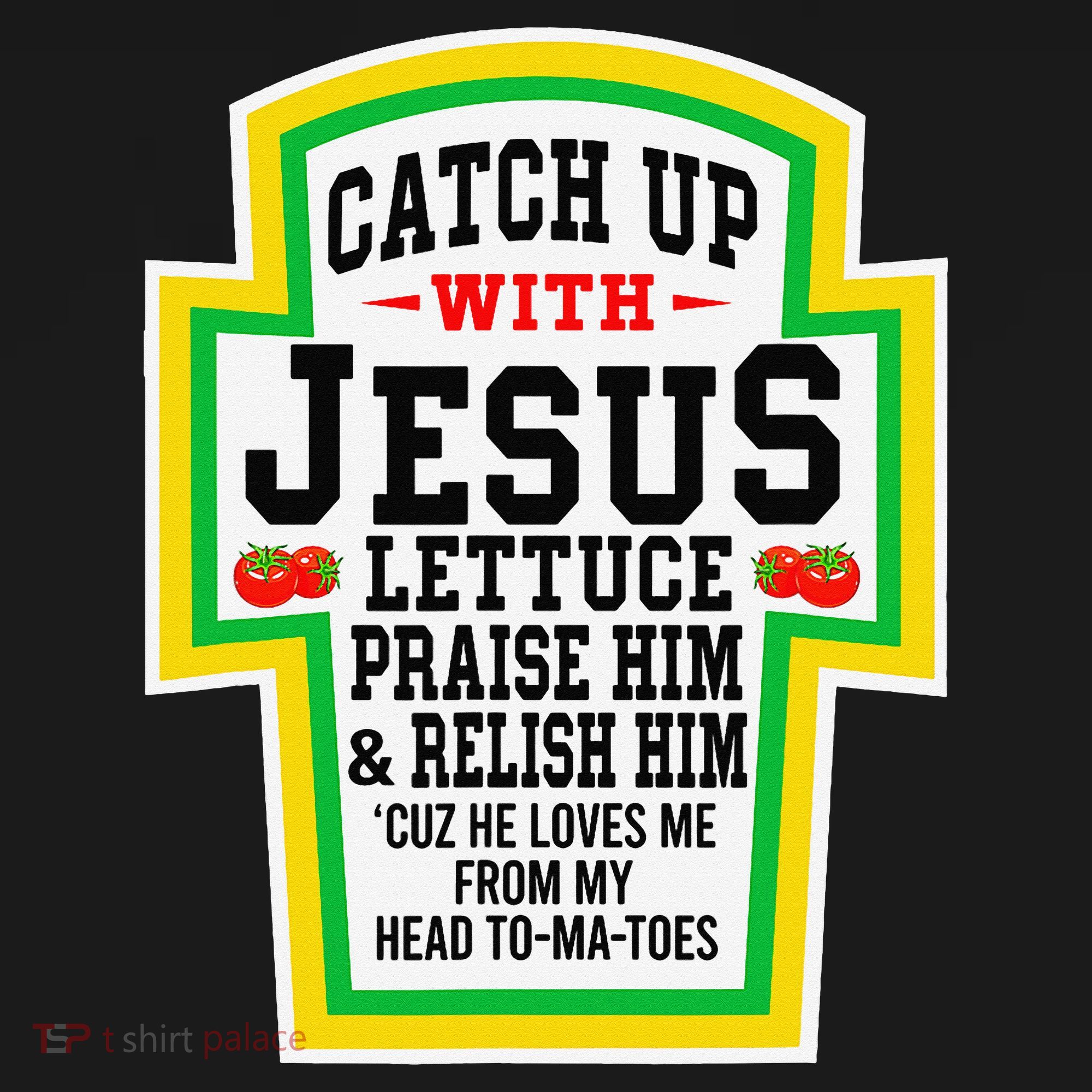 Catch Up With Jesus He Loves Me From My Head To-Ma-Toes Visor