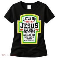 Catch Up With Jesus He Loves Me From My Head To-Ma-Toes Women's T-Shirt thumb 0