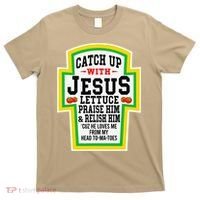Catch Up With Jesus He Loves Me From My Head To-Ma-Toes T-Shirt thumb 0