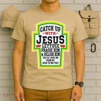 Catch Up With Jesus He Loves Me From My Head To-Ma-Toes T-Shirt thumb 6
