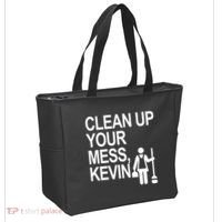 Clean Up Your Mess Kevin Tote Bag thumb 2