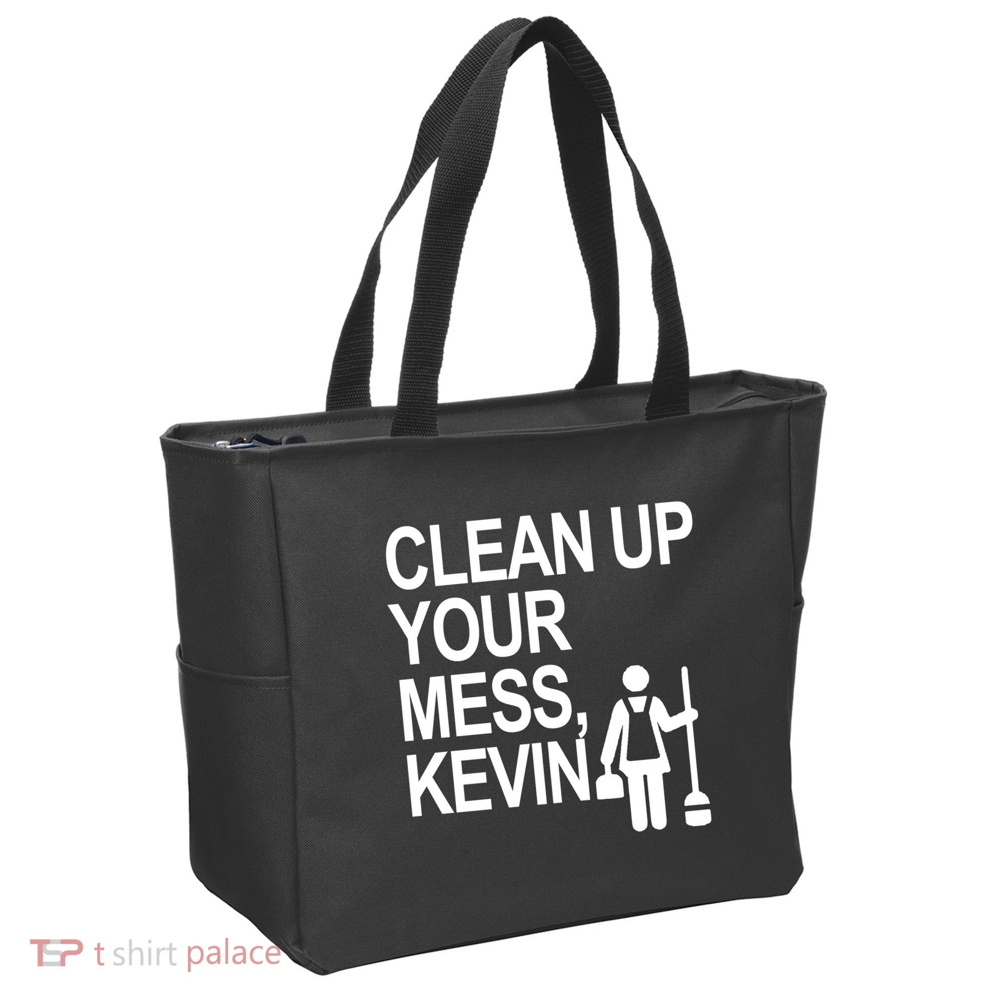 Clean Up Your Mess Kevin Tote Bag