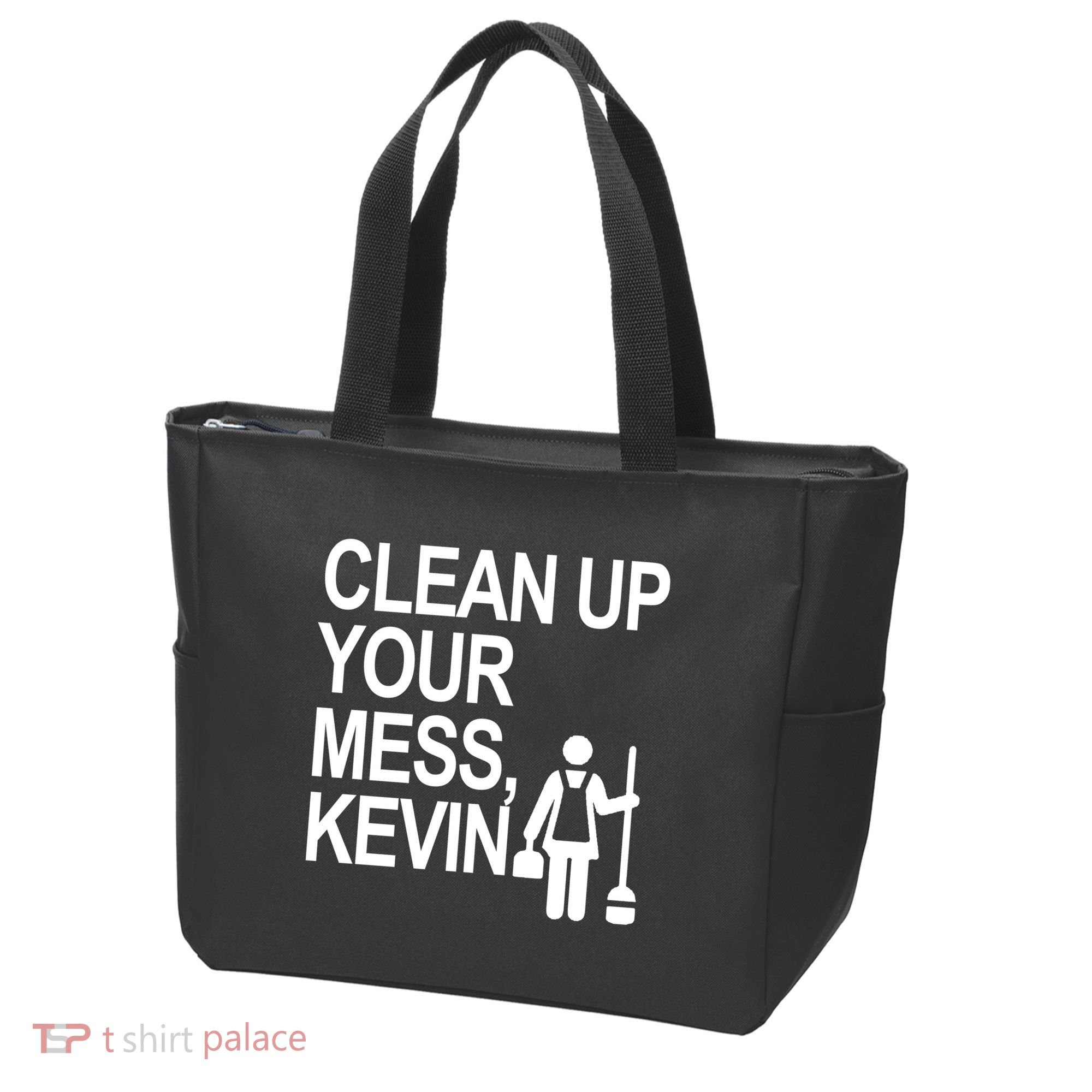 Clean Up Your Mess Kevin Tote Bag