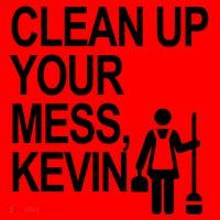 Clean Up Your Mess Kevin Santa Hat thumb 1