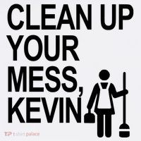 Clean Up Your Mess Kevin Doggie Tank thumb 4