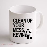 Clean Up Your Mess Kevin Coffee Mug thumb 1