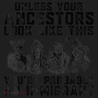 Cool Unless Your Ancestors Look Like This Youre Probably An Immigrant Women's Sweatshirt thumb 2