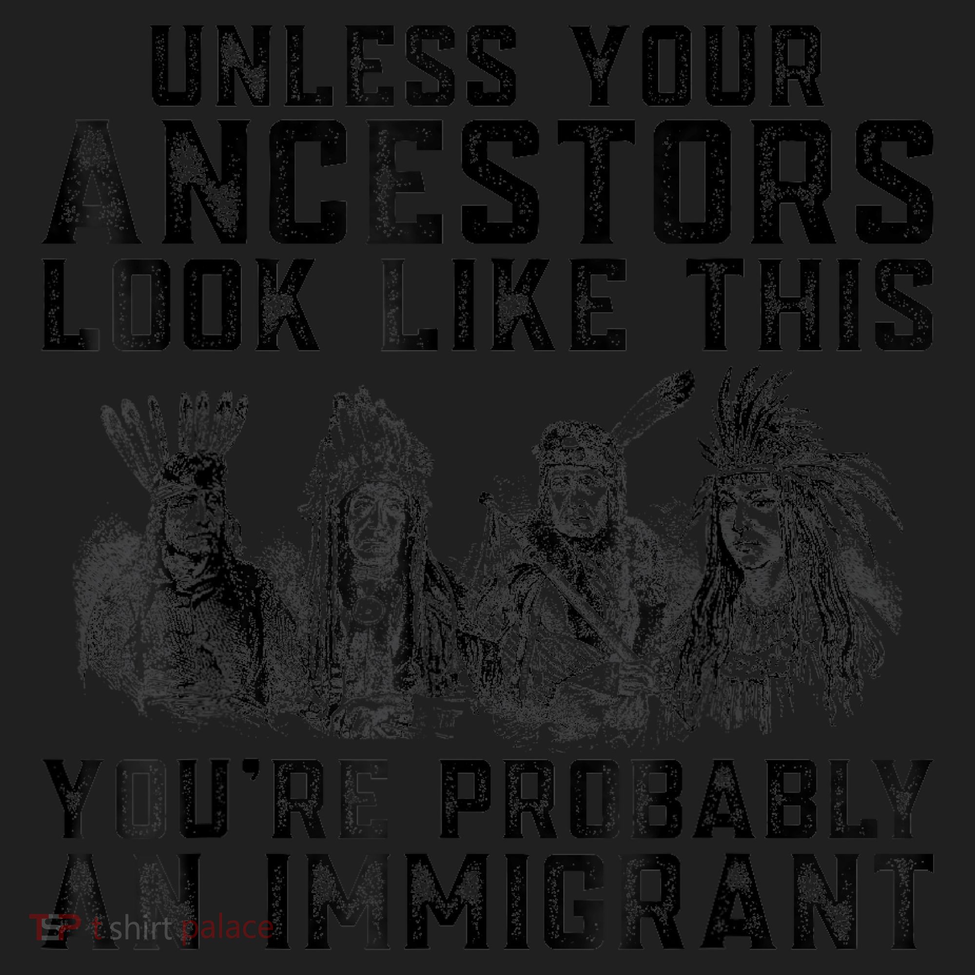 Cool Unless Your Ancestors Look Like This Youre Probably An Immigrant Women's Sweatshirt