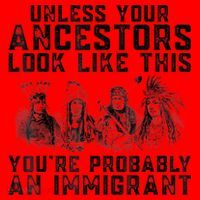 Cool Unless Your Ancestors Look Like This Youre Probably An Immigrant Santa Hat thumb 1