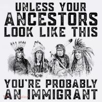 Cool Unless Your Ancestors Look Like This Youre Probably An Immigrant Mousepad thumb 1