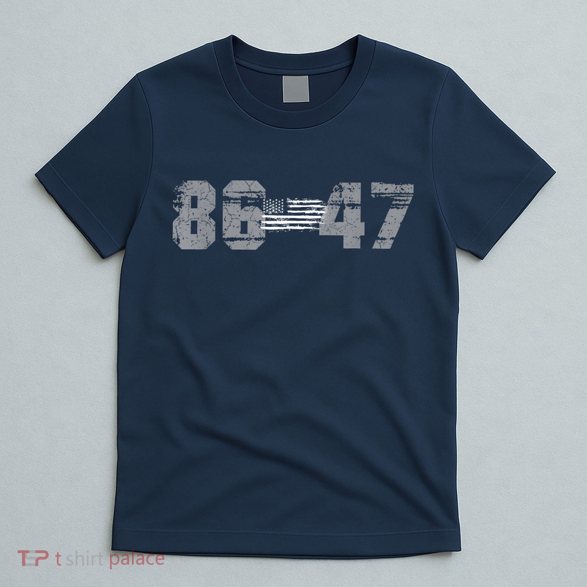 Classic Vintage 80s Style 86 47 Anti Trump 8647 T-Shirt